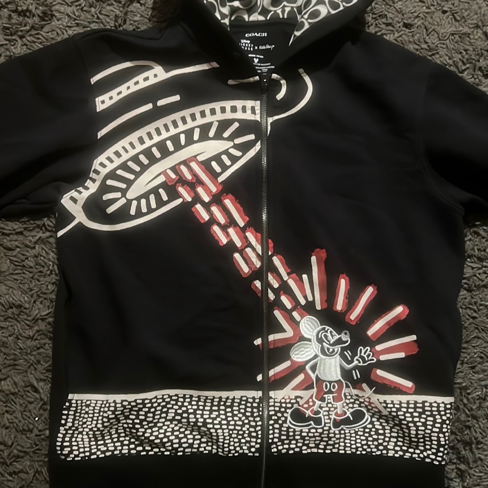 Coach hoodie Mickey Mouse (limitless edition)
